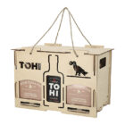 TOHI gift set with gin and Fentimans tonics, gin glass