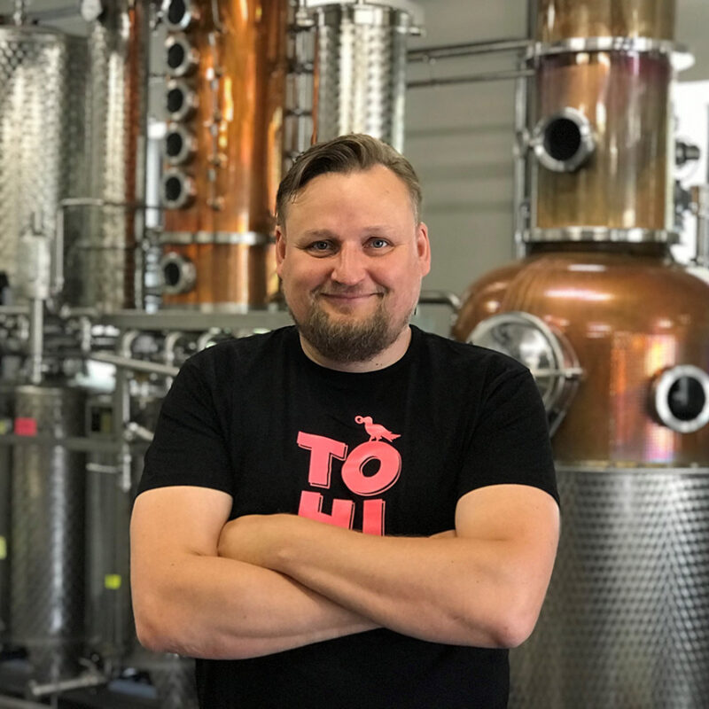 Master Distiller of Tohi Distillery, Priit Palk