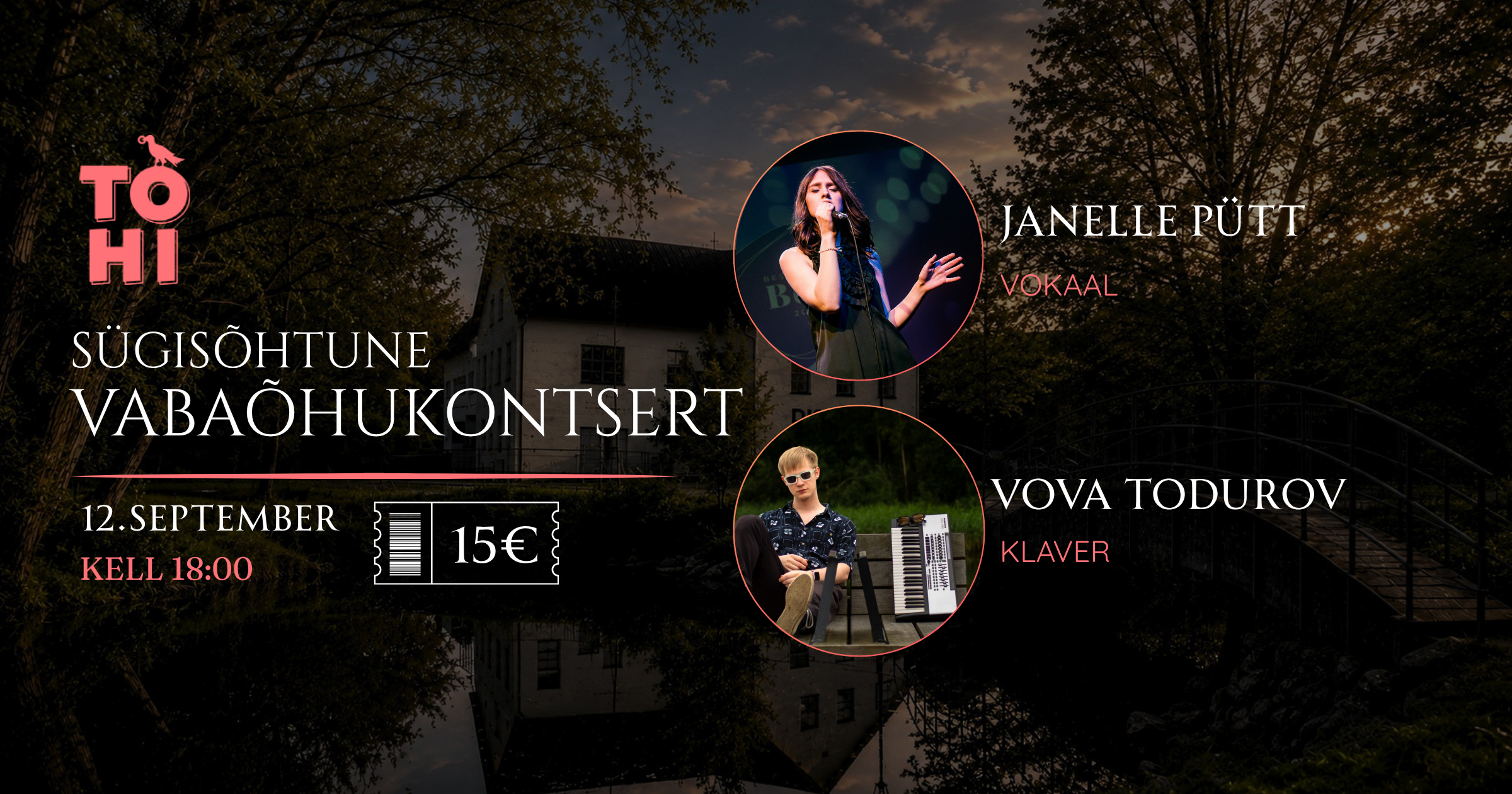 Jazzkontsert Kohilas Tohi Distillerys 12.09